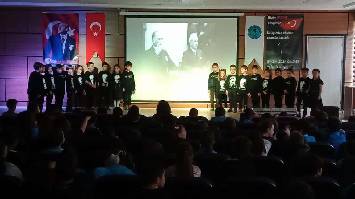 10 Kasım Atatürk'ü Anma Programı Düzenledik 